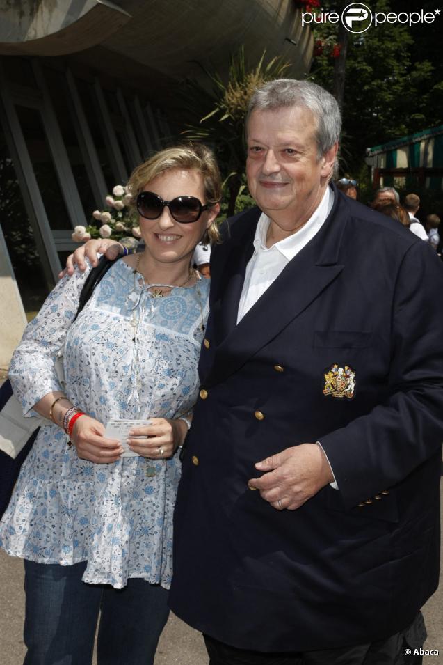 Guy Carlier et sa femme Joséphine Dard  