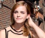 Emma Watson arrive dans les studios du Late Show with David Letterman le 8 juillet 2009 à New York