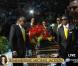 Le cercueil de Michael Jackson exposé au Staples Center