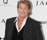 Présentation de la Jaguar XJ 2010 à Londres : David Hasselhoff 