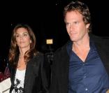 Cindy Crawford et son mari Rande Gerber à Hollywood pour l'anniversaire d'Elton John, le 27 mars 2009 
