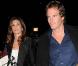 Cindy Crawford et son mari Rande Gerber à Hollywood pour l'anniversaire d'Elton John, le 27 mars 2009