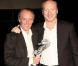 Dario Argento et Paul Haggis, lors du 7e Festival Global d'Ischia, en Italie, le 13 juillet 2009 !
