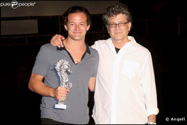 Brando De Sica et Steven Zaillian, lors du 7e Festival Global d'Ischia, en Italie, le 13 juillet 2009 !