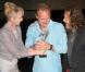 Trudie Styler, Sting et Zucchero, lors du 7e Festival Global d'Ischia, en Italie, le 13 juillet 2009 !