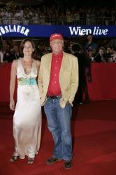 Niki Lauda et sa femme Brigit