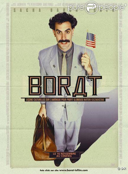 Affiche de Borat en 2006