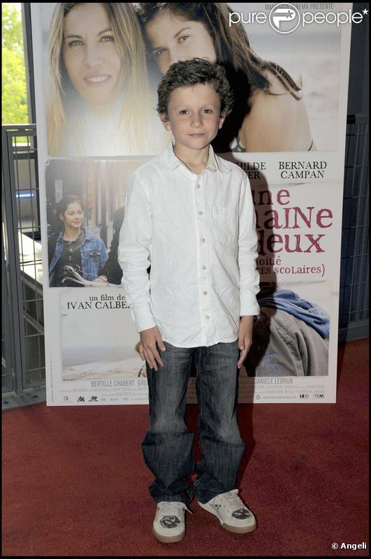 Jean-Baptiste Fonck à la première du film  Une semaine sur deux (et la moitié des vacances scolaires) . Le 20/07/09