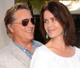 Don Johnson et Kelley Phleger, lors de l\'avant-première de <i>Funny People</i>, à l\'ArcLight Theatre d\'Hollywood, à Los Angeles, le 20 juillet 2009 !