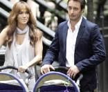 Jennifer Lopez sur le tournage de The Back-Up Plan hier, mardi 21 juillet à New York, avec Alex O'Loughlin