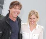 Dennis Quaid et Sienna Miller lors du photocall de G.I. Joe : Le réveil du Cobra à Londres le 22 juillet 2009