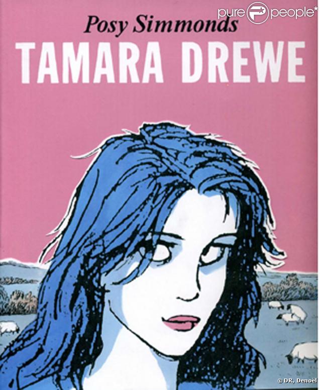 La couverture de la BD Tamara Drewe, la femme aux cheveux bleus... 