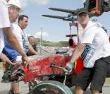 Les photos de l'accident de Felipe Massa et son transport à l'hôpital...