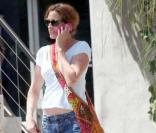 Julia Roberts à Malibu. Juillet 2009