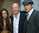 Demi Moore et les deux hommes de sa vie