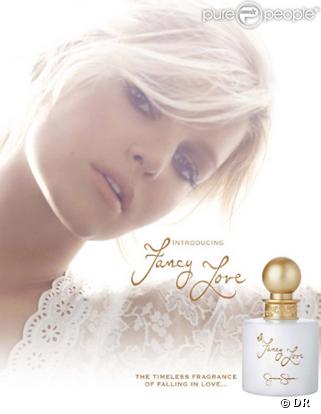 Jessica Simpson pour son parfum