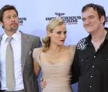 Brad Pitt, Diane Kruger et Quentin Tarantino, lors de l'avant-première allemande d' Inglourious Basterds , à Berlin, le 28 juillet 2009 !