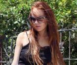 Lindsay Lohan se change plusieurs fois dans la journée mais toujours pour aller faire du shopping le 28 juillet 2009 