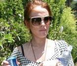Lindsay Lohan déjeunant avec des amies à Malibu le 27 juillet 2009