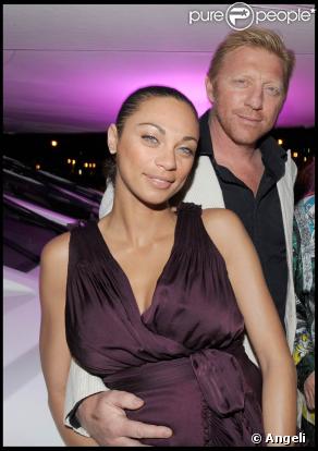 Boris Becker et sa femme Lilly étaient invités sur le yacht de Denise Rich, le 30 juillet 2009