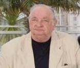 Jean-Paul Roussillon avec l'équipe du film Un conte de Noël à Cannes en 2008 