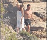 Nicolas et Carla Sarkozy ont pris leur premier bain au Cap Nègre, le 31 juillet 2009