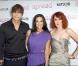 Ashton Kutcher, Demi Moore et Rumer Willis, lors de l'avant-première de  Toy Boy , à l'ArcLight Theatre d'Hollywood, à Los Angeles, le 3 août 2009 !