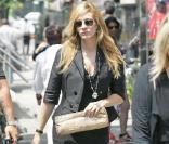 Julia Roberts, sur le tournage de son nouveau film -  Eat, Pray, Love  -, à New York, le 3 août 2009 !