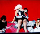 Lady GaGa lors de son concert à Stockholm, le 3 août 2009