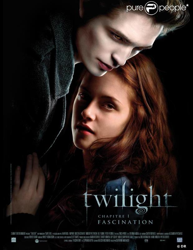 L'affiche du premier volet de Twilight, Fascination