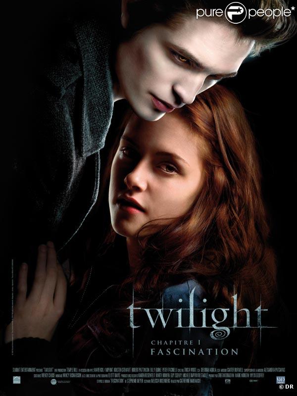 L'affiche du premier volet de Twilight, Fascination