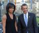 Michelle et Barack Obama sont extrêmement élégants et ne se lâchent jamais la main... 