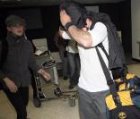 Ryan Phillippe et Abbie Cornish à leur arrivée à l'aéroport de Los Angeles, le 7/08/09