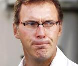 Laurent Blanc, à l'occasion du match Bordeaux-Lens, qui a vu la victoire des Girondins sur le score de 4 buts à 1, au stade Chaban-Delmas de Bordeaux, le 9 août 2009 !