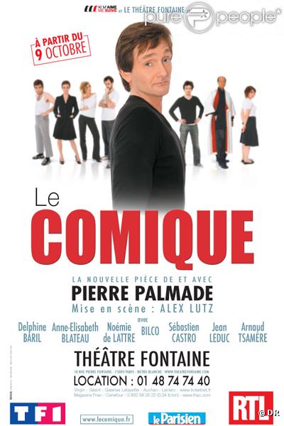 Le Comique, une pièce écrite et interprétée par Pierre Palmade