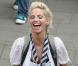 Sarah Harding sur le tournage de Saint Trinian's II - The Legend of Fritton's Gold, à Londres les 10 août 2009