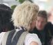 Sarah Harding sur le tournage de Saint Trinian's II - The Legend of Fritton's Gold, à Londres les 10 août 2009