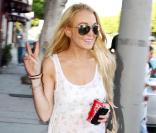 Lindsay Lohan à Los Angeles (10 août 2009)