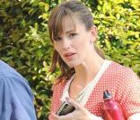 Jennifer Garner sur le tournage de Valentine's Day à Los Angeles (17 août)