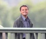 Leonardo DiCaprio en plein tournage