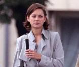 Marion Cotillard en plein tournage