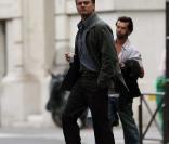 Leonardo DiCaprio en plein tournage