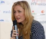 Gillian Anderson le 20 août 2009 lors du Festival du film de Sarajevo