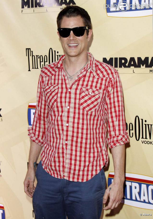 Johnny Knoxville, lors de l'avant-première d' Extract , de Mike Judge, à l'ArcLight Theatre d'Hollywood, à Los Angeles, le 24 août 2009 !