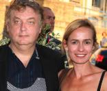 Dominique Besnehard et Sandrine Bonnaire au Festival d'Angoulême