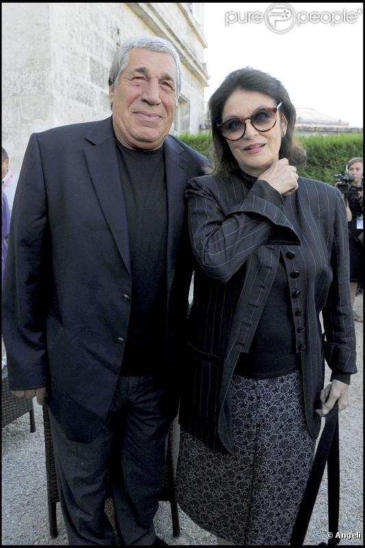 Jean-Pierre Castaldi et Anouk Aimée au Festival d'Angoulême