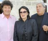 Robert Charlebois, Anouk Aimée et Jean-Pierre Castaldi au Festival d'Angoulême