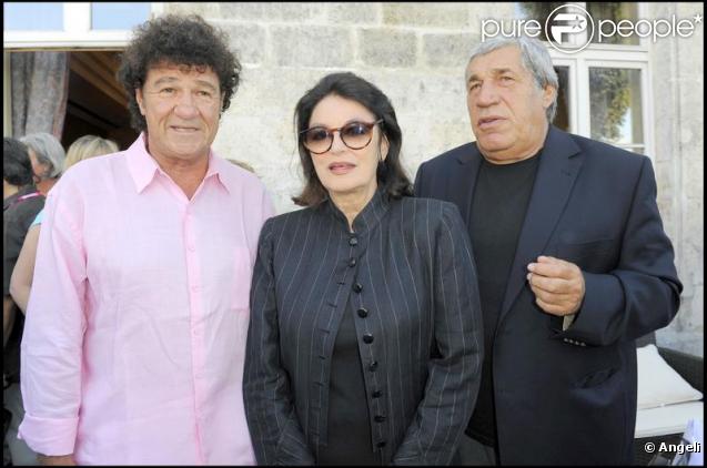 Robert Charlebois, Anouk Aimée et Jean-Pierre Castaldi au Festival d'Angoulême