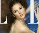 Elsa Pataky en couverture de Elle 