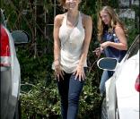 Audrina Patridge dans Beverly Hills à Los Angeles le 27 août 2009